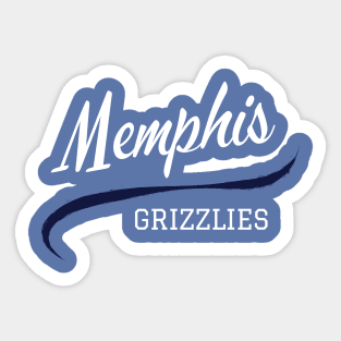 Grizzlies MEM Sticker